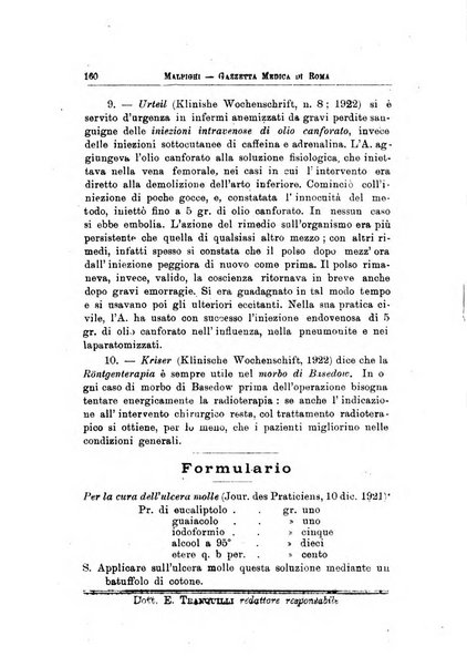 Gazzetta medica Malpighi