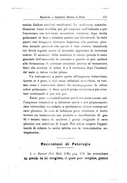 Gazzetta medica Malpighi