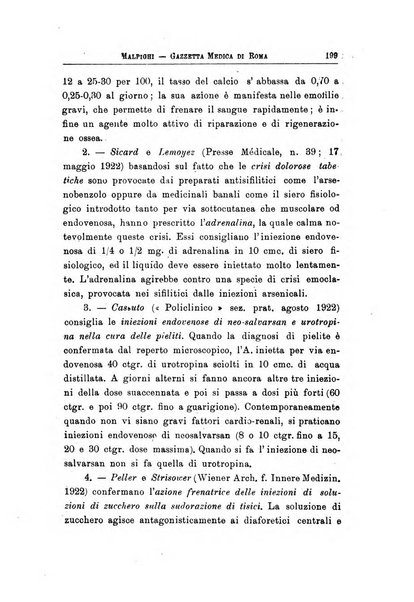 Gazzetta medica Malpighi