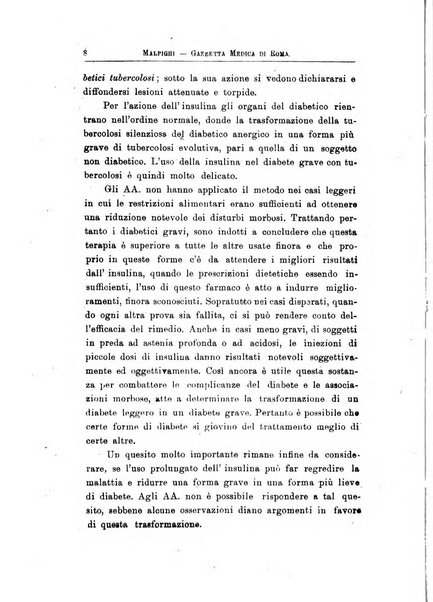 Gazzetta medica Malpighi