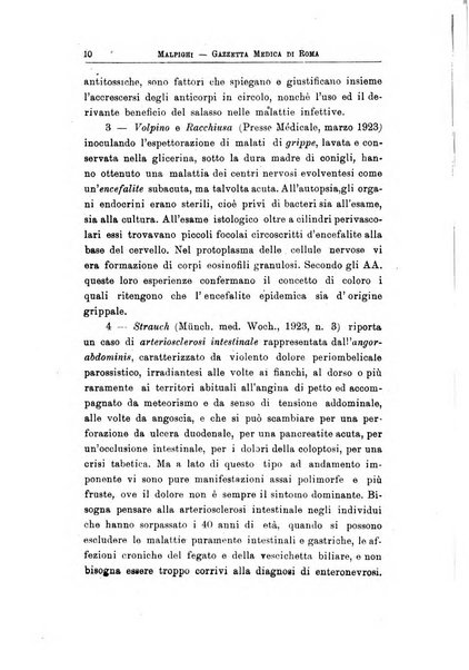 Gazzetta medica Malpighi