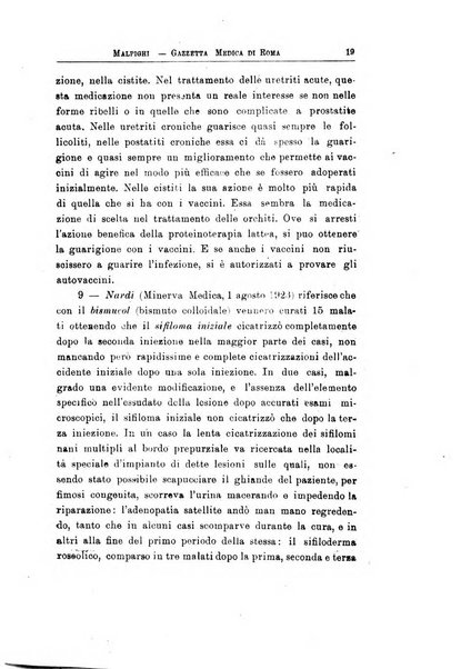 Gazzetta medica Malpighi