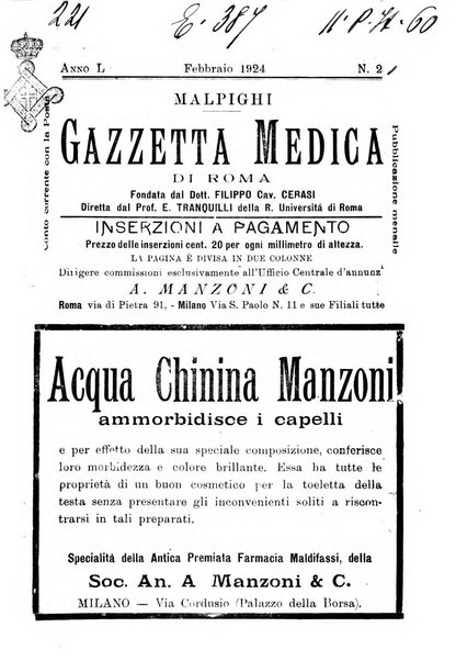 Gazzetta medica Malpighi