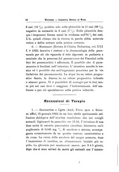 Gazzetta medica Malpighi