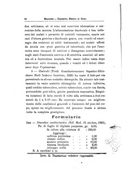 Gazzetta medica Malpighi