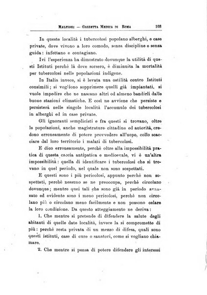 Gazzetta medica Malpighi