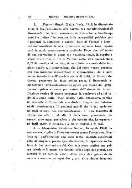 Gazzetta medica Malpighi