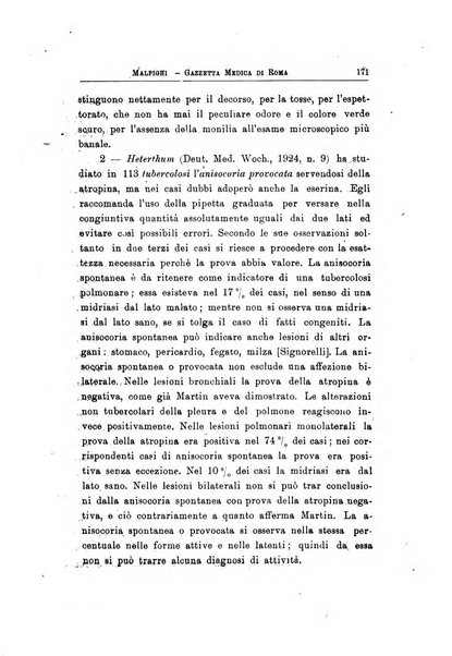 Gazzetta medica Malpighi