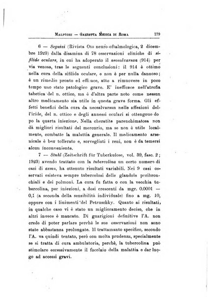 Gazzetta medica Malpighi