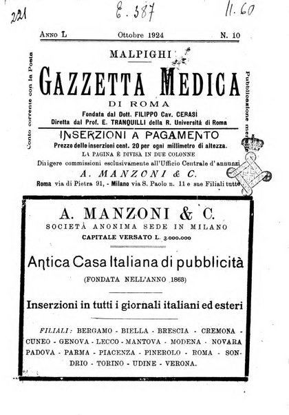 Gazzetta medica Malpighi