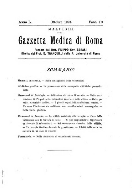 Gazzetta medica Malpighi