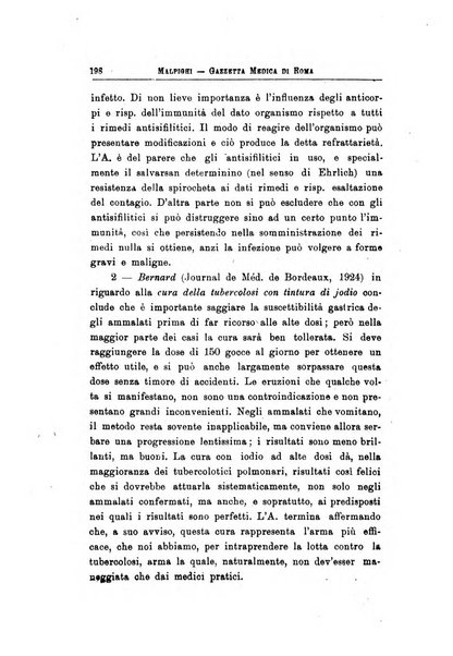 Gazzetta medica Malpighi