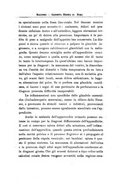 Gazzetta medica Malpighi