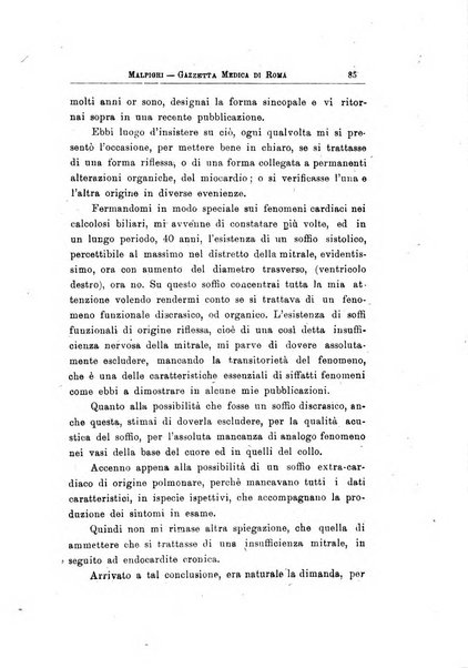 Gazzetta medica Malpighi