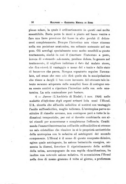 Gazzetta medica Malpighi