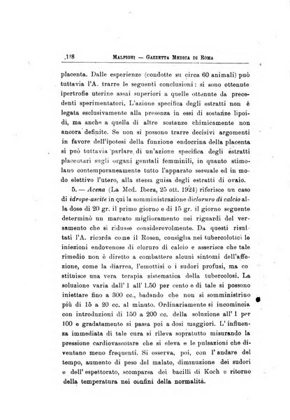 Gazzetta medica Malpighi