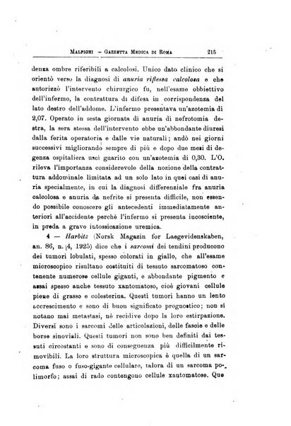 Gazzetta medica Malpighi