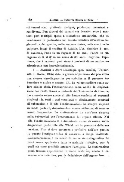 Gazzetta medica Malpighi