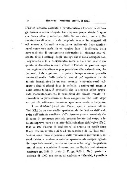 Gazzetta medica Malpighi