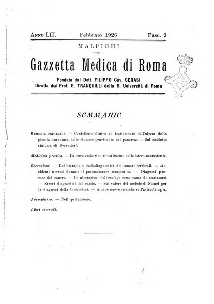 Gazzetta medica Malpighi