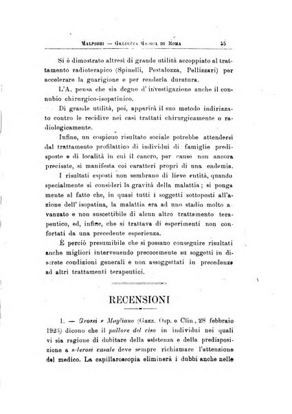 Gazzetta medica Malpighi