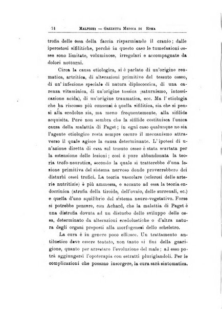 Gazzetta medica Malpighi