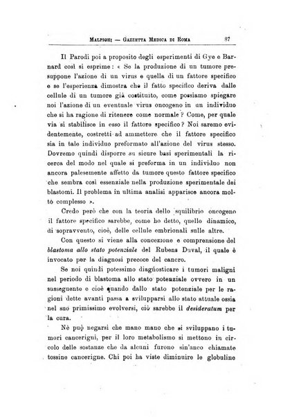 Gazzetta medica Malpighi