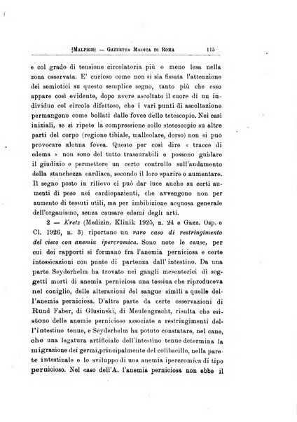 Gazzetta medica Malpighi