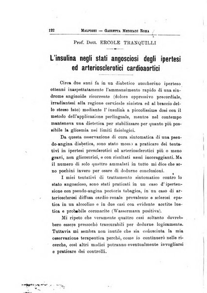 Gazzetta medica Malpighi