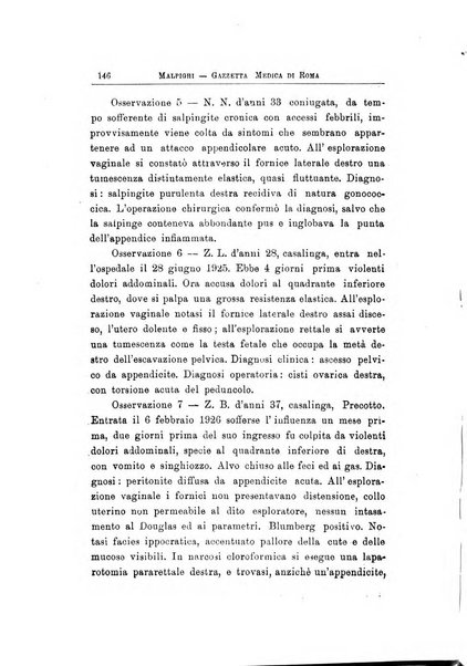 Gazzetta medica Malpighi