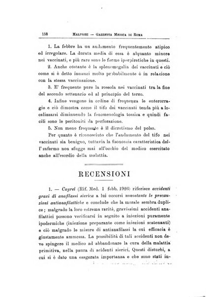 Gazzetta medica Malpighi