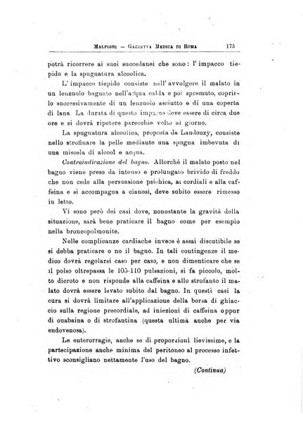 Gazzetta medica Malpighi