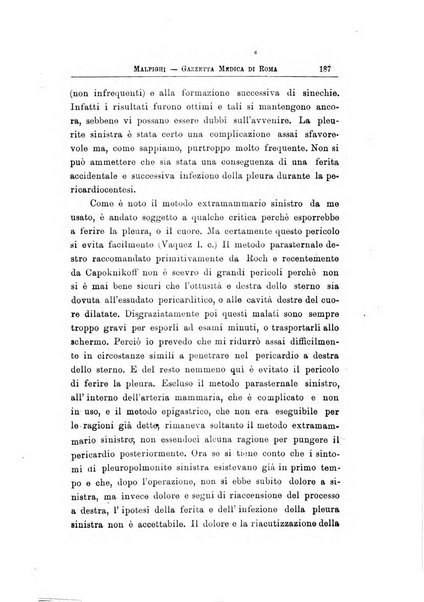 Gazzetta medica Malpighi