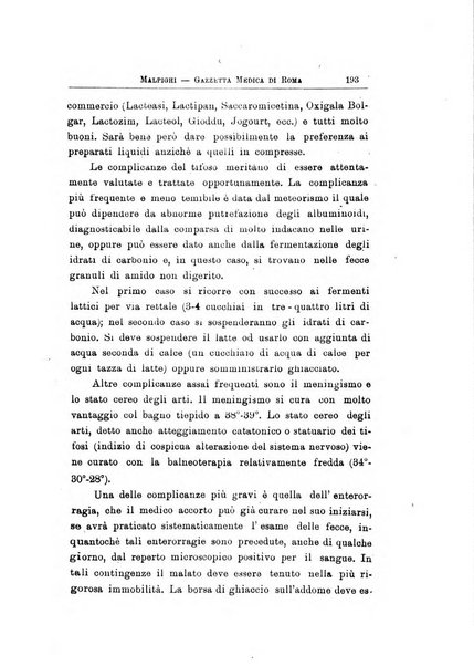 Gazzetta medica Malpighi