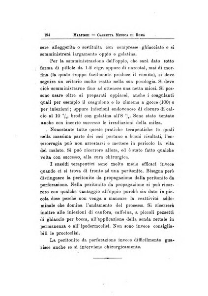 Gazzetta medica Malpighi