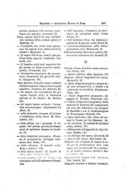 Gazzetta medica Malpighi