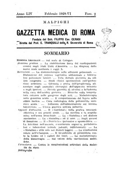 Gazzetta medica Malpighi