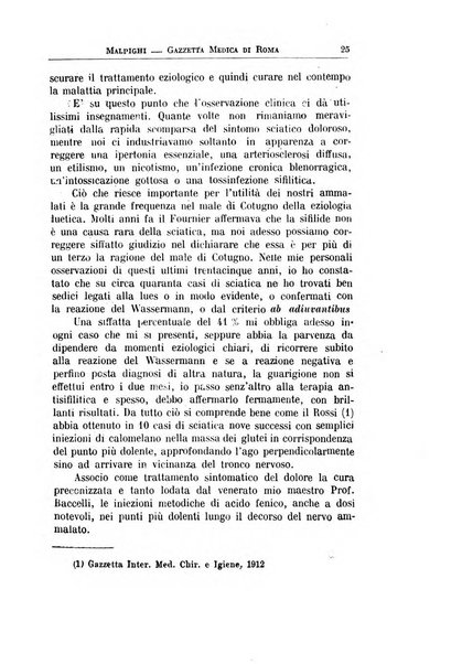 Gazzetta medica Malpighi