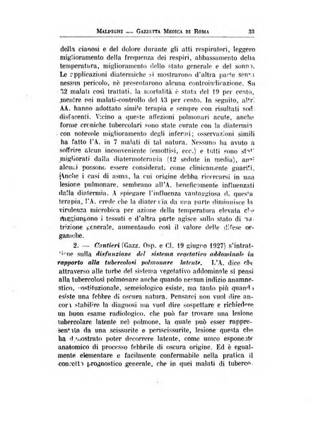 Gazzetta medica Malpighi