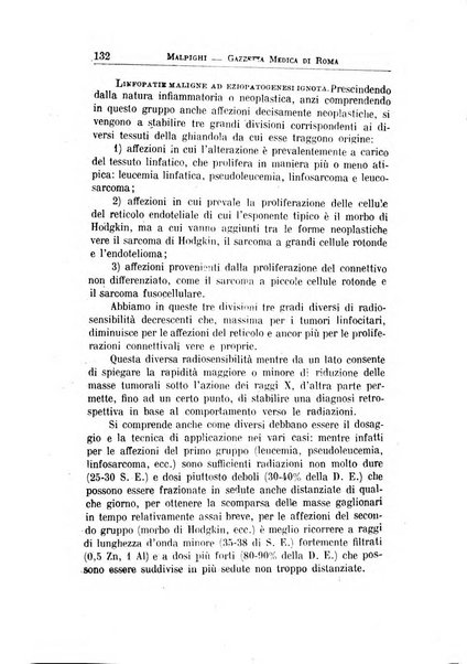 Gazzetta medica Malpighi