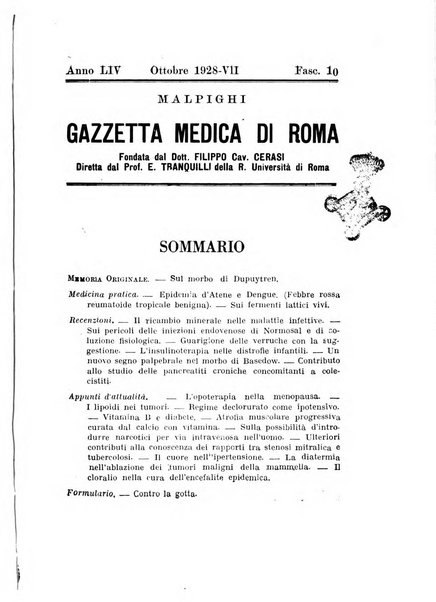 Gazzetta medica Malpighi