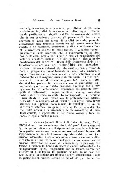 Gazzetta medica Malpighi