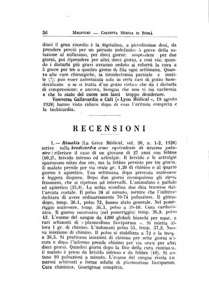 Gazzetta medica Malpighi