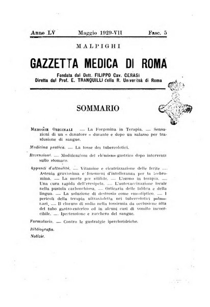 Gazzetta medica Malpighi