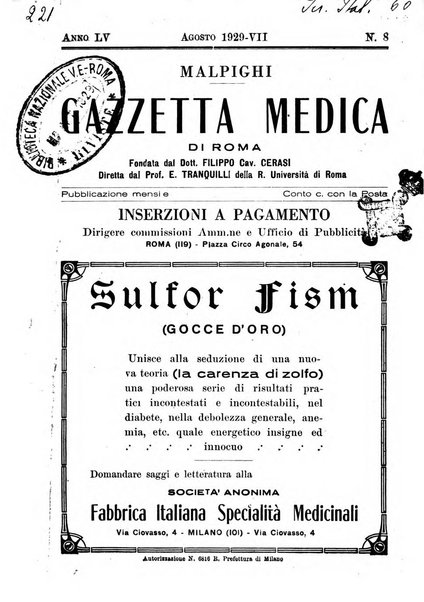 Gazzetta medica Malpighi