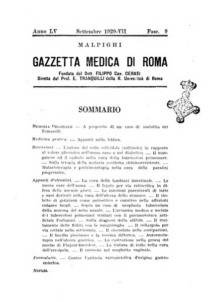 Gazzetta medica Malpighi