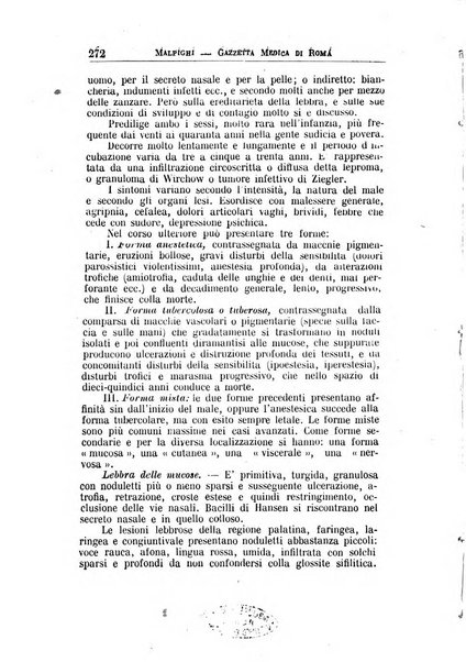 Gazzetta medica Malpighi