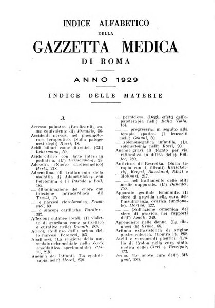 Gazzetta medica Malpighi