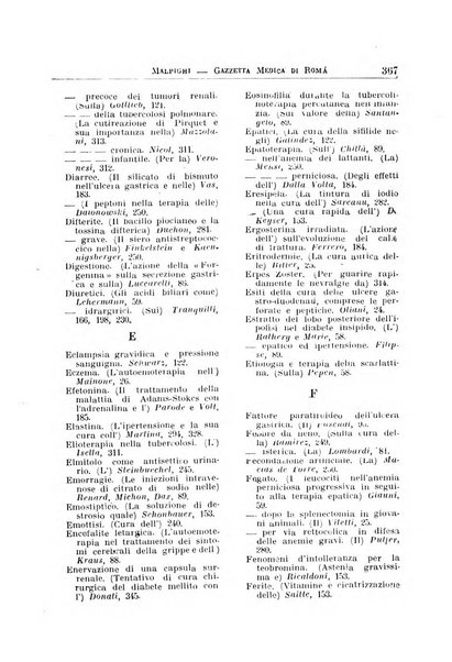 Gazzetta medica Malpighi