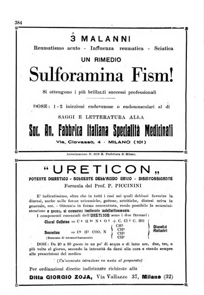 Gazzetta medica Malpighi